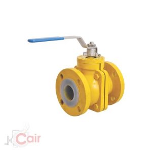 2 Way FEP/PFA Lined Ball Valve