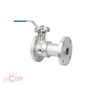 2 Way Jacketed Single Piece Ball Valve Flange Type