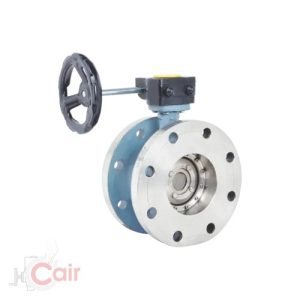 Double Eccentric Off Set Disc Butterfly Valve Flange Type