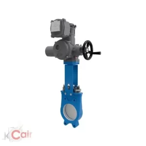 Motorised Knife Gate Valve with Electrical Actuator