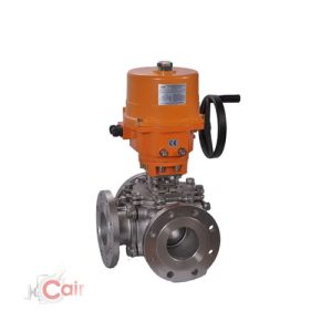 Motorized Multi Port Design 3 & 4 Way Ball Valve with Electrical Actuator in Kolkata